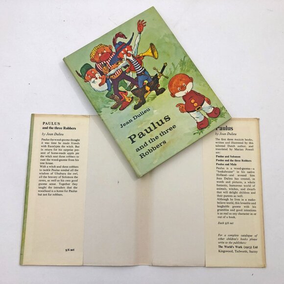 Paulus and the Three Robbers Jean Dulieu HBDC Rare Vintage - Picture 5 of 13